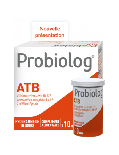 PROBIOLOG ATB DUOACTIF GELU 10
