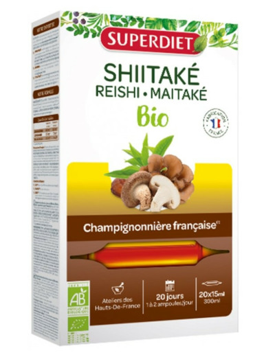 Shiitake Bio 20 Ampoules Superdiet