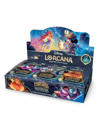 Disney Lorcana S10 - Lueurs dans les Profondeurs - Display