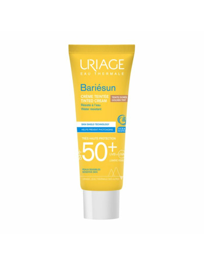 Crème Teintée SPF50+ Teinte Dorée 50ml Bariesun Uriage