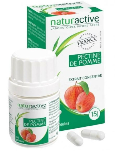 Pectine De Pomme 30 Gelules Naturactive