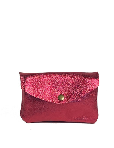 Farfouillette Porte-Monnaie Brillant Rouge