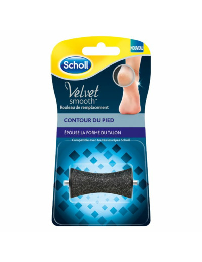 Rouleau de Remplacement Contour du Pied x1 Velvet Smooth Scholl