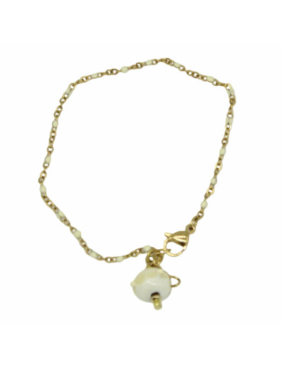 Bracelet chaine émail DUNE