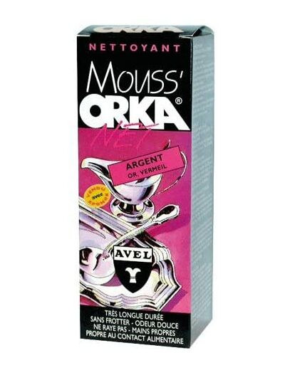 SAPHIR Orka mousse argent