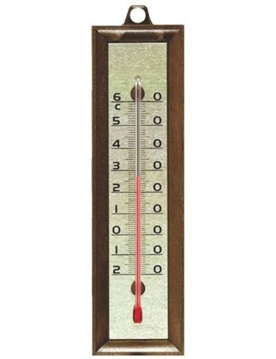 JAG DIFFUSION STIL Thermomètre, Marron, 10 x 11 x 12 cm