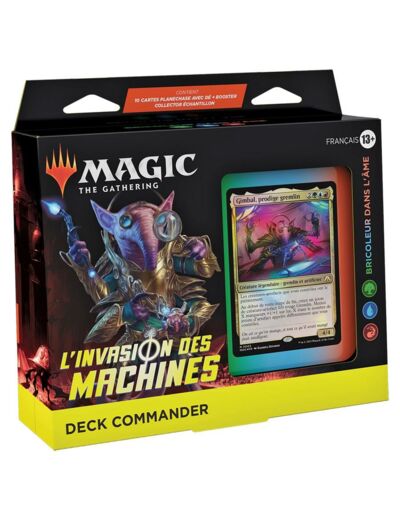 MTG : L'invasion des Machines Deck Com. FR Vert/Bleu/Rouge