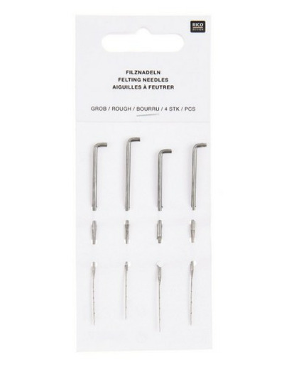 Aiguilles de feutrage Rico design