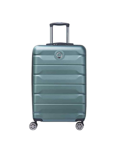 Delsey Air Armour Valise Soute M Extensible 4 Roues 68 CM combinaison TSA vert