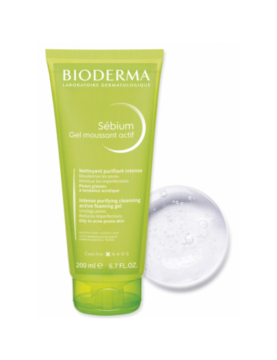 BIODERMA SEBIUM GEL MOUS ACT TB200ML