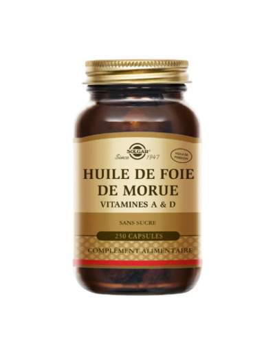 SLG HUILE FOIE MORUE BTE 250