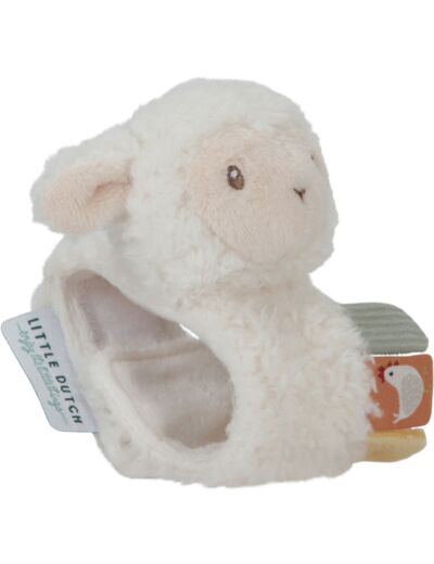 Hochet poignet mouton Little farm