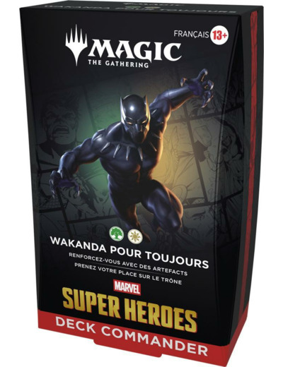 MTG : Marvel Super Heroes Commander FR - Wakanda pour Toujours