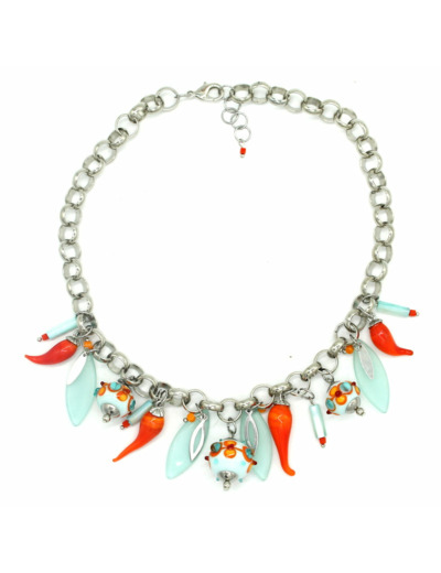 Collier Aqua Coral