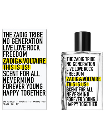 Zadig&Voltaire This Is Us ET Vaporisateur 50ml