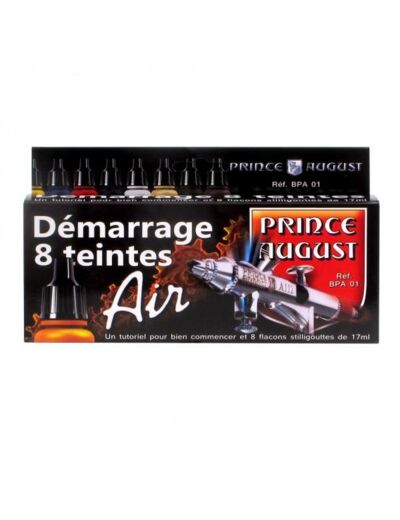 Coffret démarrage Aéro 8 teintes