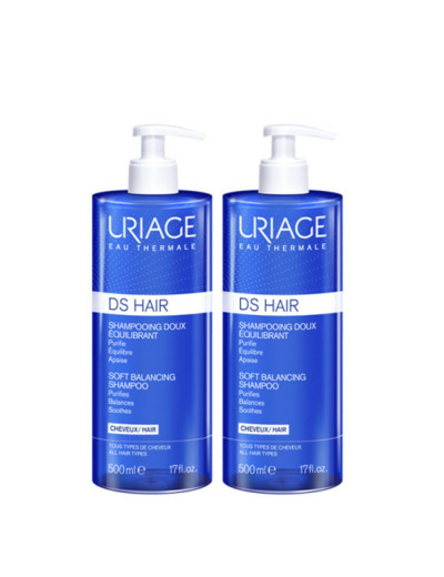 URIAGE DUO DS HAIR SHP DOUX 2X500ML