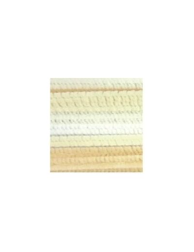 Fils chenille 6 mm - Camaïeu Beige