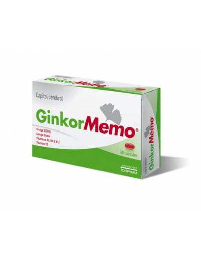 GINKOR MEMO CAPS CAPITAL CEREBRAL B/60