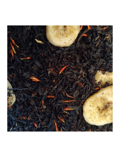 PARENTHESE CREOLE - Thé noir banane flambée
