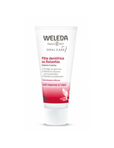 WELEDA PATE DENT RATANHIA 75ML