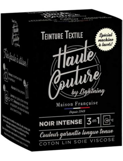 HTeinture Haute couture noir