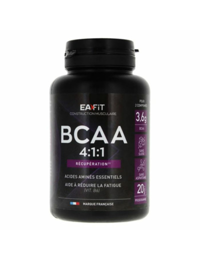 Bcaa 4.1.1 80 Comprimés Récupération Eafit