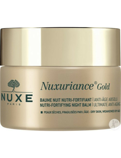 Baume Nuit Nutri-fortifiant Anti-age Absolu 50ml Nuxuriance Gold Nuxe