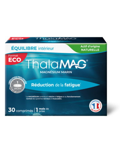 Equilibre Interieur Magnesium Marin 30 comprimés Lp Thalamag