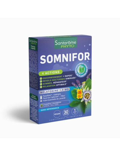 Somnifor 30 comprimés Santarome