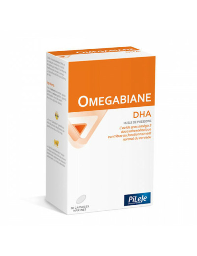 PILEJE OMEGABIANE DHA CAPS BT80