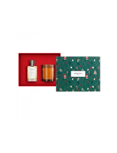 EAU D'HADRIEN Coffret EP Vaporisateur 50ml+Bougie 185g Un Air d'Hadrien