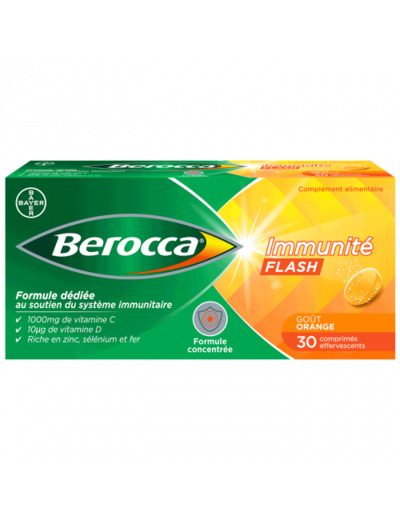 BEROCCA IMMUN FLA CPR EFF BT30