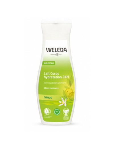 WELEDA LAIT CORPS HYDRA24H CITRUS FL200ML