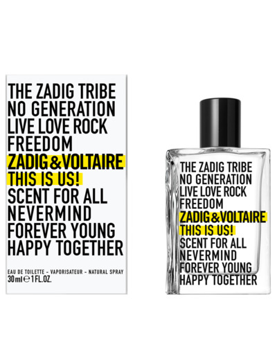 Zadig&Voltaire This Is Us ET Vaporisateur 30ml