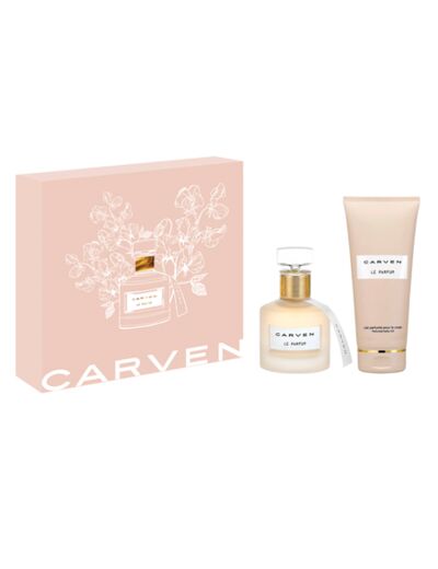 CARVEN Le Parfum Coffret EP Vaporisateur 50ml+Lait Corps 100ml