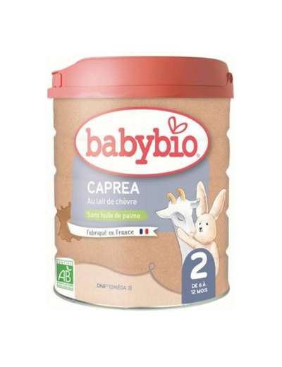 BABYBIO CAPREA 2 LAIT CHEVRE 6-12M 800G
