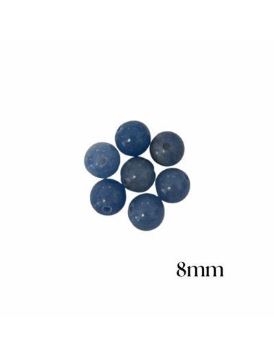 PERLES QUARTZ BLEU