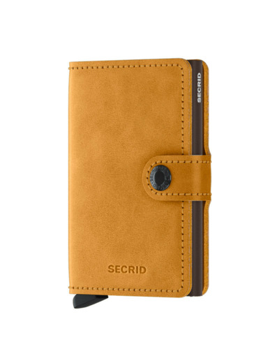 Secrid Porte-Carte Miniwallet Vintage Ochre