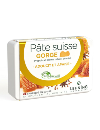 LEHNING PATE SUISSE GORGE BT40