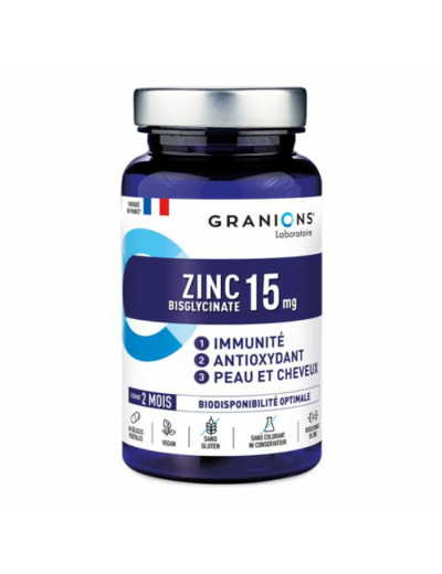 GRANIONS ZN 15MG GEL/60