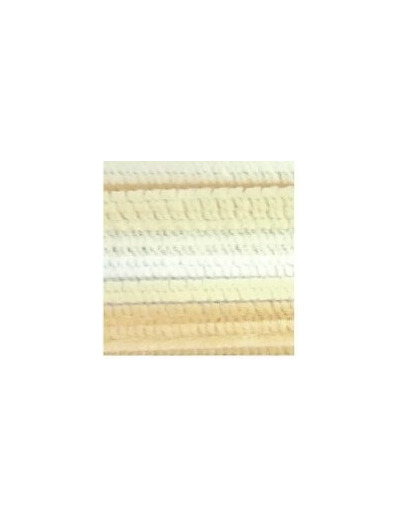 Fils chenille 6 mm - Camaïeu Beige