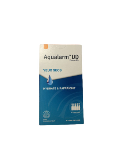 Bausch & Lomb Aqualarm UD Yeux Secs Unidoses x 30