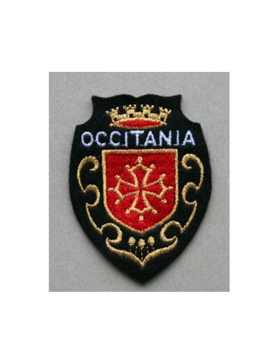Écusson à coudre croix occitane