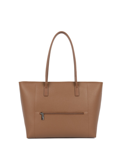 Lancaster Maya Double Kba Sac Shopping 517-103 Moka