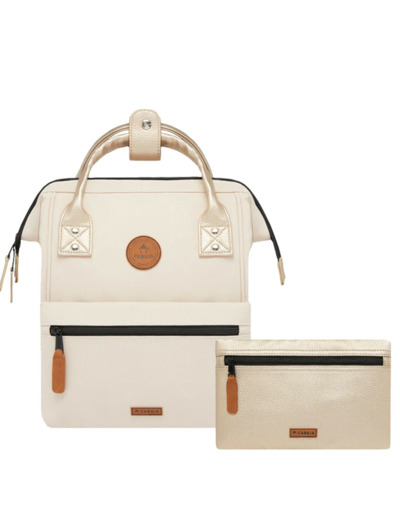 Cabaïa Small Alger Sac à Dos 10,5" Crème