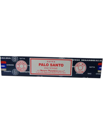 Encens Nag Champa Palo Santo - 15 grammes environ 15 Bâtonnets 1 Multicolore