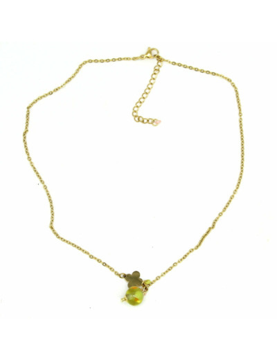 Collier fleur ZESTE