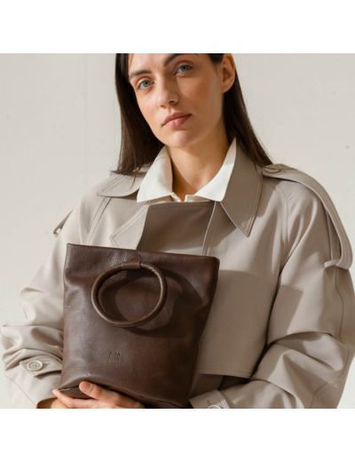 Biba Oasis Sac Seau Marron Oscuro