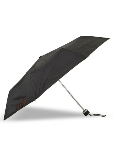 Isotoner Parapluie Pliant Manuel Noir